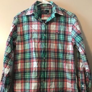 Vineyard Vines Plaid Button Down